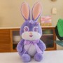 Lapin en peluche à longues oreilles, jouet câlin pour enfants et cadeaux de Pâques