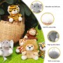 copy of Craft Your Fluffy Friend: Bunny Keychain Plush, Create Your Own Stuffed Keychain & Stuffed Bunny Keychain