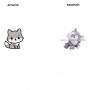 copy of Craft Your Fluffy Friend: Bunny Keychain Plush, Create Your Own Stuffed Keychain & Stuffed Bunny Keychain