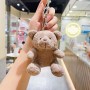 Porte-clés ours en peluche 11 cm, mini pendentif en peluche pour enfants et cadeaux