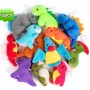 Mini dinosaure en peluche, mignon et doux, pendentif en peluche pour enfants