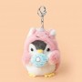 Porte-clés en peluche Mini Pingouin, mini animal en peluche, anneau de sac, pendentif