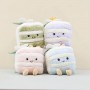 Triangular Cake Plush Keychain