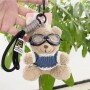 Teddybeer sleutelhanger 12 cm met afneembare kleding – zacht pluchen cadeau voor kinderen, babyshowers en verjaardagen