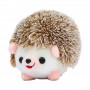 Mini llavero de peluche de erizo, lindo colgante de animal de peluche.