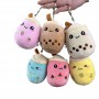 Peluche de té de burbujas, taza de café, té con leche, kawaii, peluches de burbujas Boba