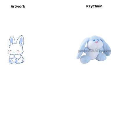 Bunny Plush Pendant Soft