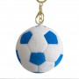 Plüsch-Fußball-Schlüsselanhänger, Mini-Kuschelball, Spielzeug für Kinder und Sportfans