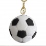 Plüsch-Fußball-Schlüsselanhänger, Mini-Kuschelball, Spielzeug für Kinder und Sportfans