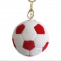 Plüsch-Fußball-Schlüsselanhänger, Mini-Kuschelball, Spielzeug für Kinder und Sportfans