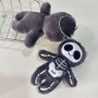 where to buy Halloween Plush Keychain Mini Skull