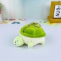 Mini-Plüschschildkröten-Schlüsselanhänger, grüner Plüschschildkröten-Schlüsselanhänger, Puppentaschenanhänger
