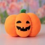 Porte-clés mini-citrouille en peluche, décoration d'Halloween et cadeau citrouille lumineux pour enfants