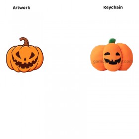 ミニパンプキンぬいぐるみキーホルダー ハロウィンデコレーションキーホルダー&お子様向け光るパンプキンギフト ミニパンプキンぬいぐるみキーホルダー ハロウィンデコレーションキーホルダー&お子様向け光るパンプキンギフト
