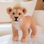 Peluche Léopard, Animal de la Jungle en Peluche, Cadeau pour Enfants