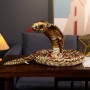 Peluche serpent réaliste, animal en peluche pour enfants et décoration de fête