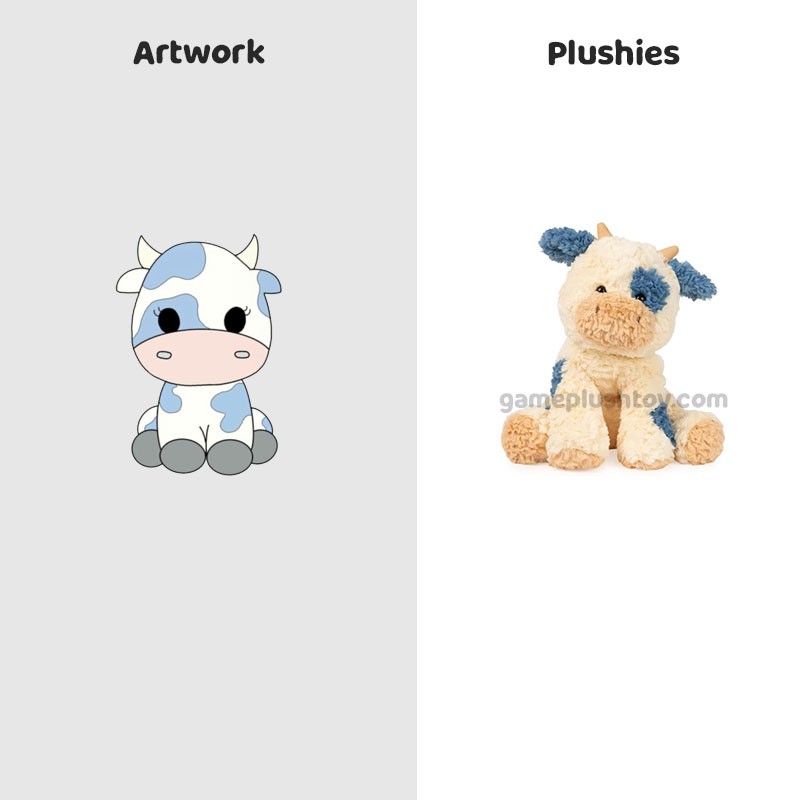 Cuddly Cow Plush Toy