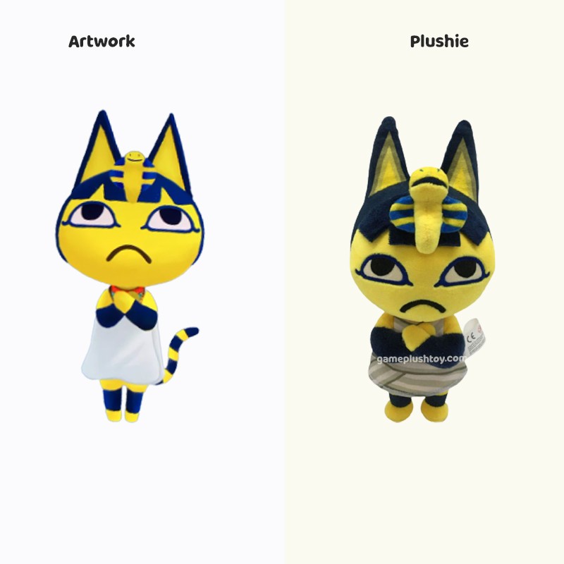Animal Crossing Plush Hot Sale Ankha Plush Make Your Own Custom Baby Toys