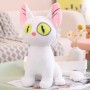Peluche Chat Anime Douce et Douce, Jouet Chat Dessin Animé pour Enfants et Fans