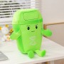 Peluche Poubelle Douce et Confortable pour Enfants et Décoration Intérieure
