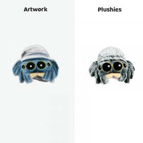 Araignée en peluche personnalisée, jouet animal en peluche réaliste pour enfants