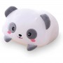 Peluche de panda personalizado, súper suave, cilíndrico, kawaii, para abrazar