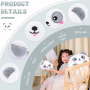 copy of Craft Your Fluffy Friend: Bunny Keychain Plush, Create Your Own Stuffed Keychain & Stuffed Bunny Keychain