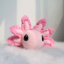 Peluche de ajolote, salamandra suave, ideal para cumpleaños de niños.