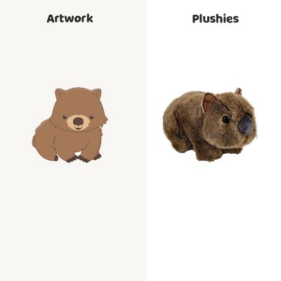 Custom Wombat Plush Toy