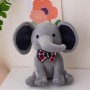Elefante de peluche suave y tierno para bebés, niños y niñas