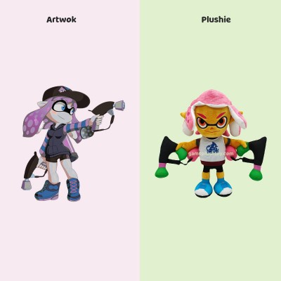 wholesale official pearl splatoon plush factory