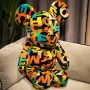 Soft Teddy Bear Rainbow by china supplier