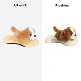Dog Plush Toy Interactive Soft Puppy Plush Animal for Kids & Gifts Dog Plush Toy Interactive Soft Puppy Plush