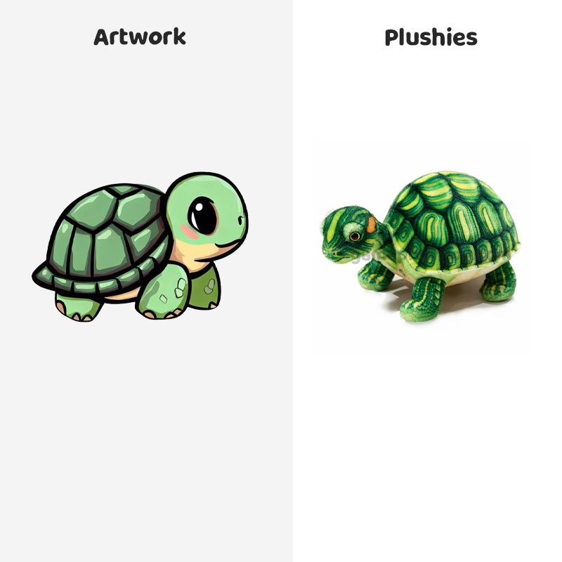 Peluche de tortuga personalizado, animal marino, para niños y decoración.