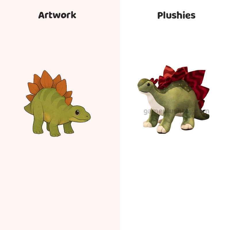 Peluches de dinosaures Tyrannosaure et Tricératops pour enfants