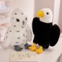 Peluche Aigle à tête blanche, animal en peluche doux, cadeau pour enfants