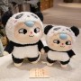 Peluche Panda Transformable, Poupée Mignonne et Émotive, Cadeau d'Anniversaire pour Enfants