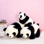 Peluche Panda Personnalisée, Jouet Doux en Peluche pour Enfants et Événements