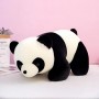 Individuell gestaltbares Panda-Plüschtier, weiches Kuscheltier für Kinder und Veranstaltungen
