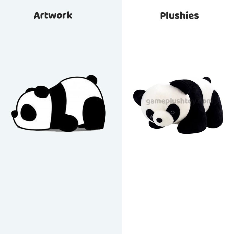 Custom Panda Plush Toy