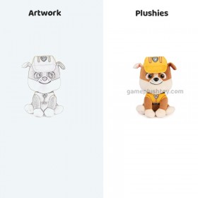 Peluche mascotte personnalisée de haute qualité, animal en peluche personnalisé pour chien