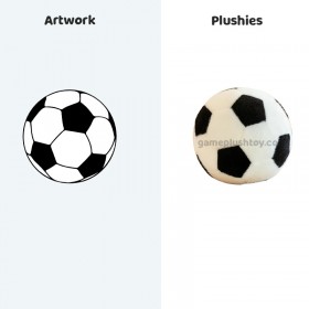 Plüschfußball, weicher Stoffball für Kinder, Schulaktivitäten