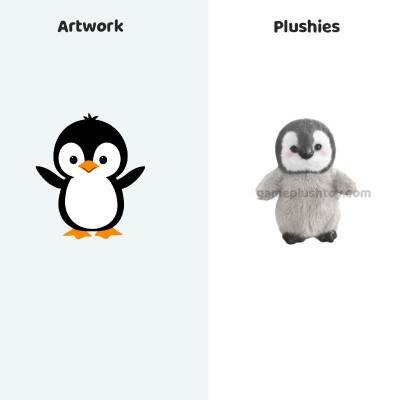 Pinguin-Plüschtier, weiches Ozeanarium-Souvenir, Plüschpuppe für Kinder