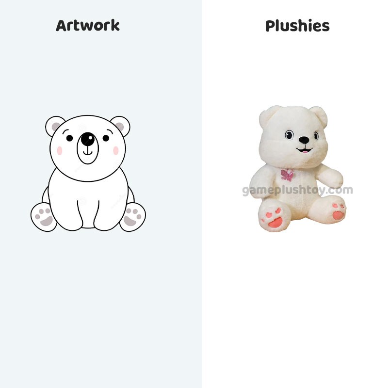 Ours en peluche, doux et moelleux, cadeau d'anniversaire pour enfants et décoration intérieure