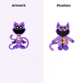 Peluche Animal Souriant, Poupée en Peluche Douce pour Enfants et Collectionneurs