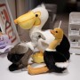 Peluche réaliste, peluche personnalisée, collection d'oiseaux