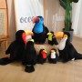Soft Puffin Stuffed Animal Realistic Bird Toy For Kids & Collectors