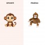 Custom Monkey Plush Soft Stuffed Animal