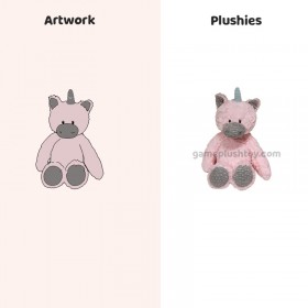 Peluches de animales suaves, conejitos, vacas y patos para niños