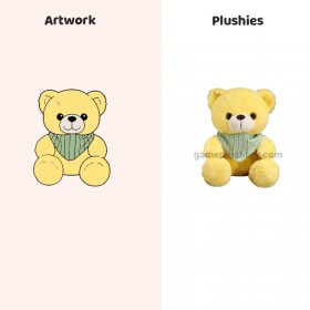 Osito de peluche, adorable mini oso de peluche para niños, regalos y eventos.